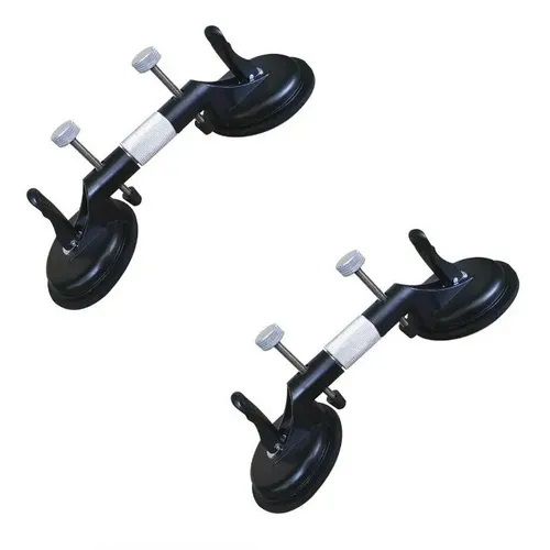 4 Ventosas Dupla Articula Corpo Alumínio Alta Fixação 100kg