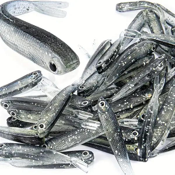 Isca Silicone Sardinha Artificial 10 Peixes 7.5cm