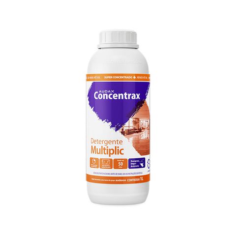 Detergente Concentrado Faz 50L Desincrustante Multiplic  Audax 1L