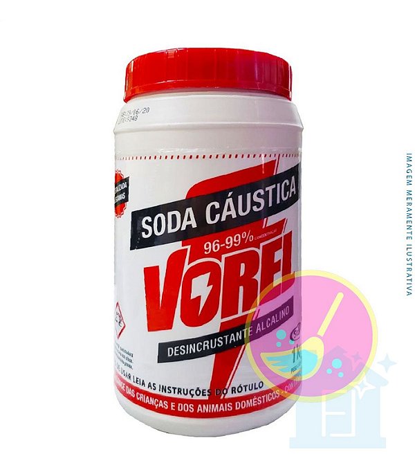 Soda caustica 1 kilo Passol