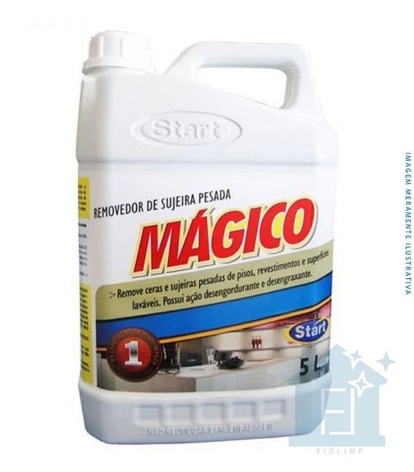 Removedor De Ceras E Sujeira Pesada Mágico 5 Litros - Start