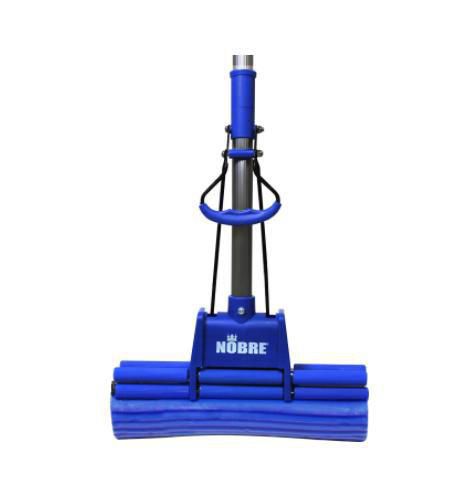 Rodo De Espuma Magico 38Cm. (Espremedor Duplo/Cabo Aluminio Telescop. 1,40M - Nobre
