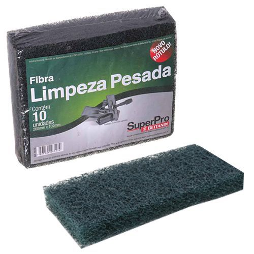 FIBRA DE LIMPEZA PESADA USO GERAL C/10UND