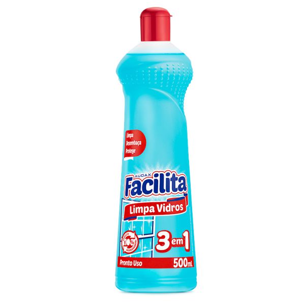 FACILITA LIMPA VIDROS 500ML - AUDAX