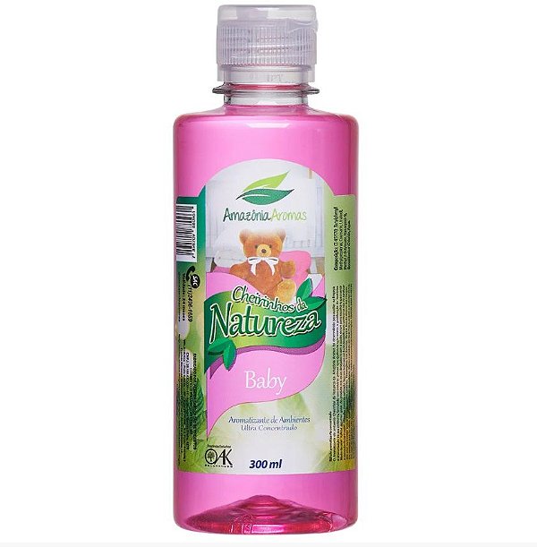AROMATIZANTE DE AMBIENTE AMAZONIA AROMAS 300ML BABY ROSA