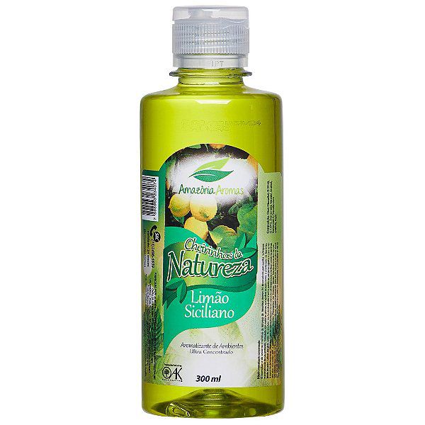 AROMATIZANTE DE AMBIENTE AMAZONIA AROMAS 300ML LIMAO SICILIANO