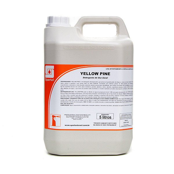YELLOW PINE - Detergente Desengraxante Super Concentrado 5L - Spartan