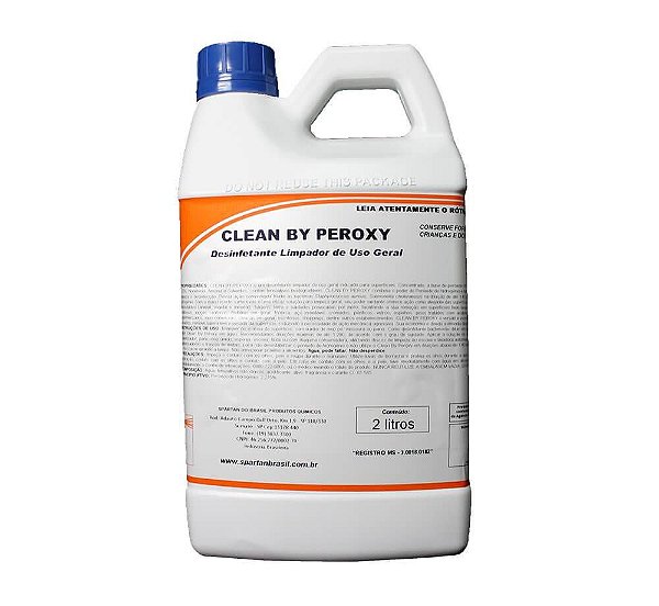 CLEAN BY PEROXY - Limpador geral 2L - Spartan