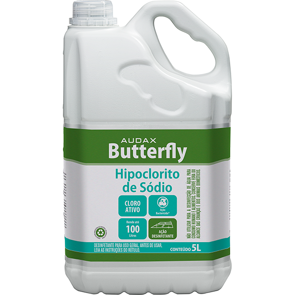 Hipoclorito De Sodio Rende 100 L Cloro Ativo Concentrado 5L