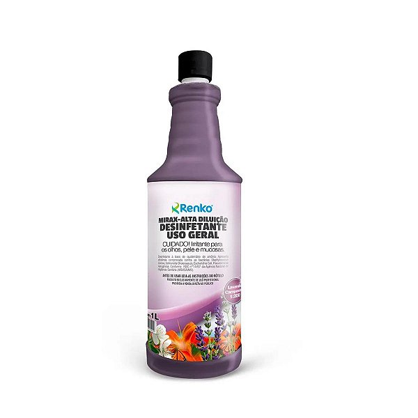 MIRAX DESINF ALTA DILUICAO LAVANDA CAMPESTRE  1L - RENKO