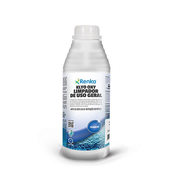 KLYO OXY - LIMPADOR A BASE DE PEROXIDO DE HIDROGENIO FLORAL  1L  - RENKO