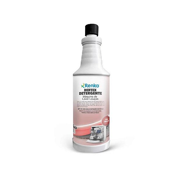DERTEX DETERGENTE LAVA LOUCAS PROF 1L - RENKO