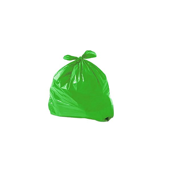 SACO PARA LIXO VERDE  63x80 60 LITROS C/100 UND - 04MM