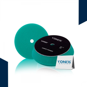 BOINA PARA POLIMENTO VOXER CORTE PESADO VERDE 5 POLEGADAS - VONIXX