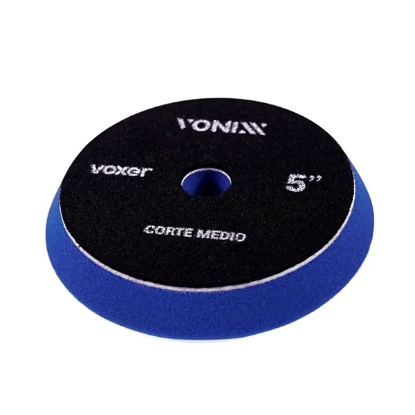 BOINA PARA POLIMENTO VOXER CORTE MEDIO AZUL 5 POLEGADAS - VONIXX