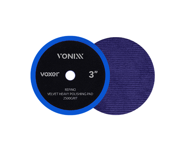 BOINA PARA POLIMENTO VELUDO VOXER AZUL REFINO 3 POLEGADAS -  VONIXX