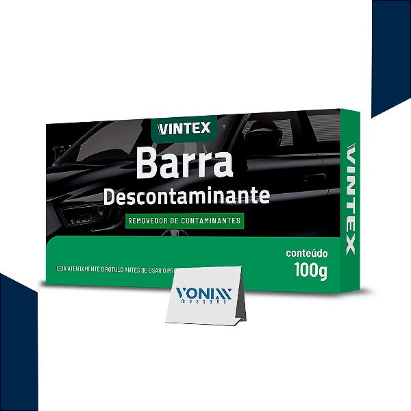 BARRA DESCONTAMINANTE 100G VINTEX - VONIXX