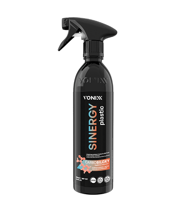 Coating Spray Para Plasticos Sinergy Plastic 500ml Vonixx