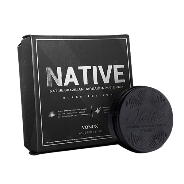 Cera Native Brazilian Carnaúba Paste Wax Black Edition 100ml - Vonixx