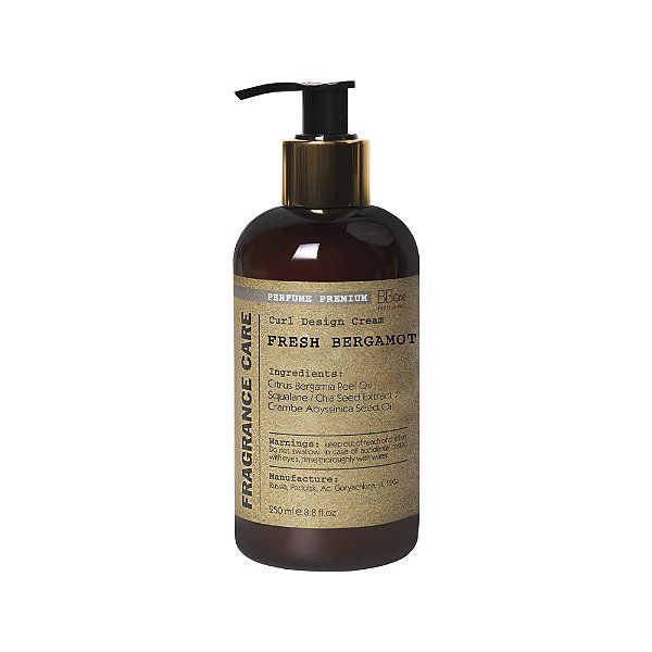 Curl Design Cream FRESH BERGAMOT - 250ml