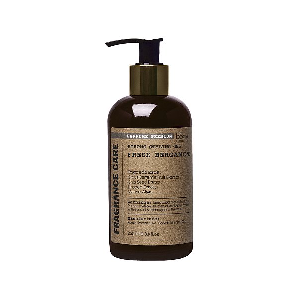 Strong Styling Gel FRESH BERGAMOT - 250ml