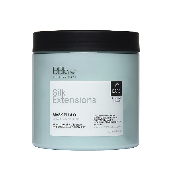 Máscara Silk Extensions  Glow & Easy Brushing- 500ml