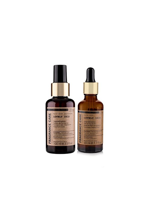 Kit LOVELY IRIS - Hair Mist e Óleo Capilar