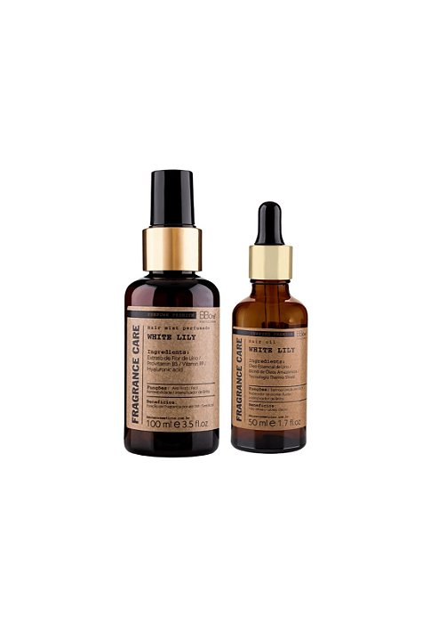 Kit WHITE LILY - Hair Mist e Óleo Capilar