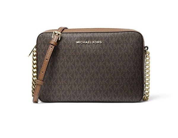 Bolsa Michael Kors ( Marrom Com Detalhes Em Caramelo ) - pronta entrega