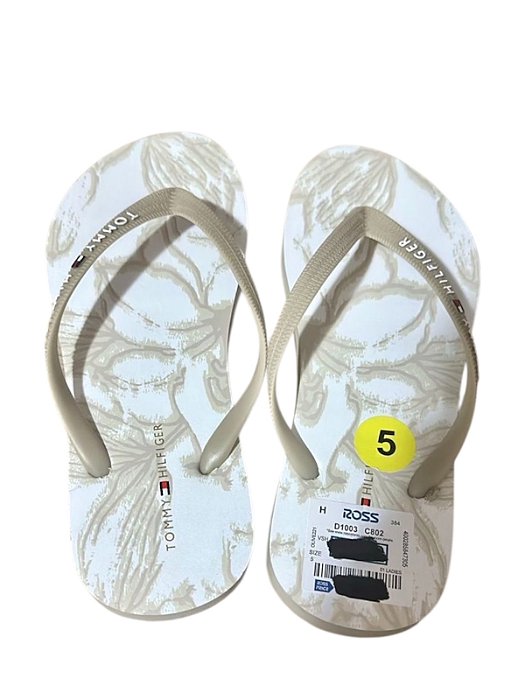 Chinelo Feminino Tommy Hilfiger ( Tamanho 5: Equivalente ao 34 Brasil ) - pronta entrega