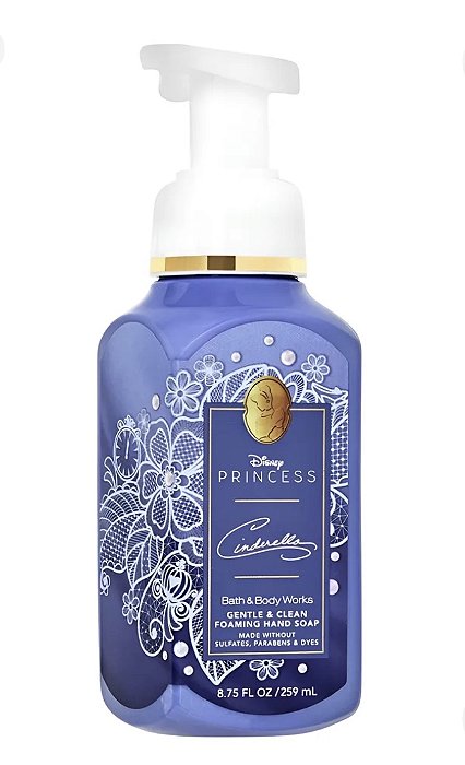 Sabonete Em Formato de Espuma Cinderela ( 259ml ) Bath & Body Works- pronta entrega