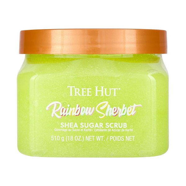 Esfoliante Tree Hut: Rainbow Sherbet 510 ( Pote Grande ) - pronta entrega