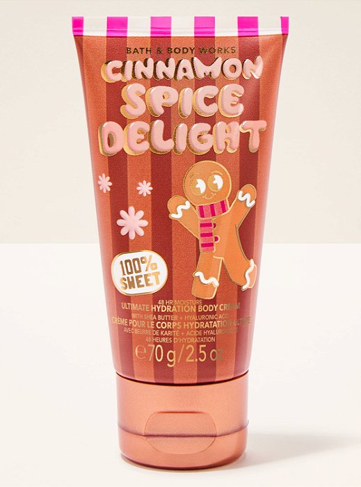 Body Cream: Cinnamon Spice Delight ( 70g ) Bath & Body Works - pronta entrega