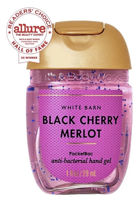 Álcool Em Gel ( Fragrância: Black Cherry Merlot ( 29ml ) Bath & Body Works - pronta entrega