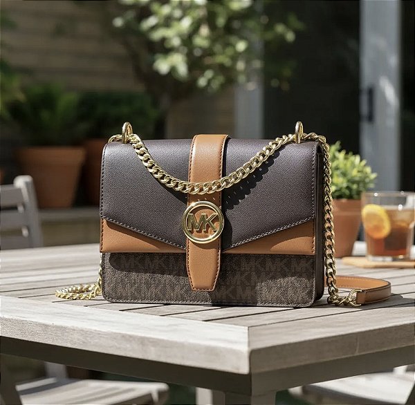 Bolsa Michael Kors ( Cor: Marrom ) - pronta entrega