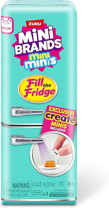 Mini Brands: Fill The Fridge - pronta entrega