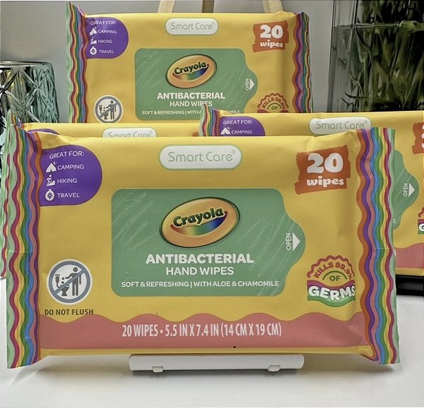 Hand Wipes: Crayola - pronta entrega