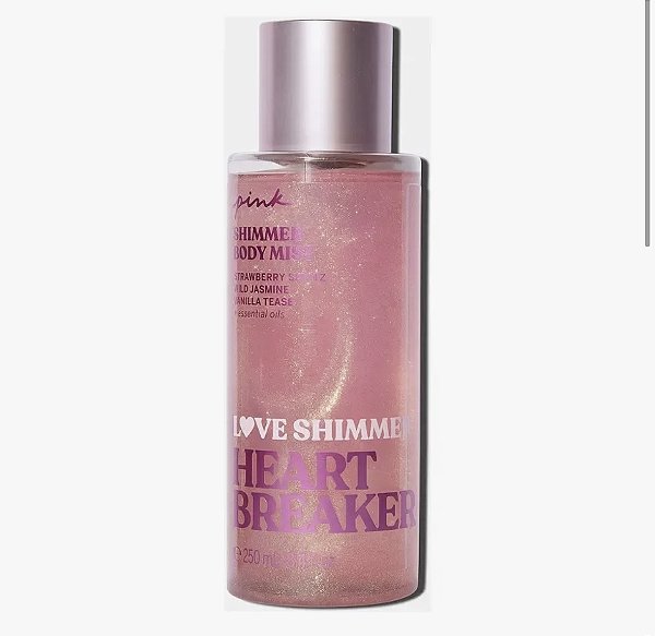 Body Mist: Heart Breaker Shimmer ( 250ml ) - pronta entrega