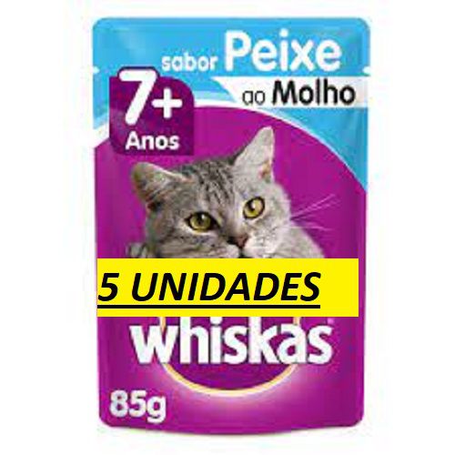 Alimento Húmedo para Gatos Adultos Whiskas Sabor Cordero 85g 