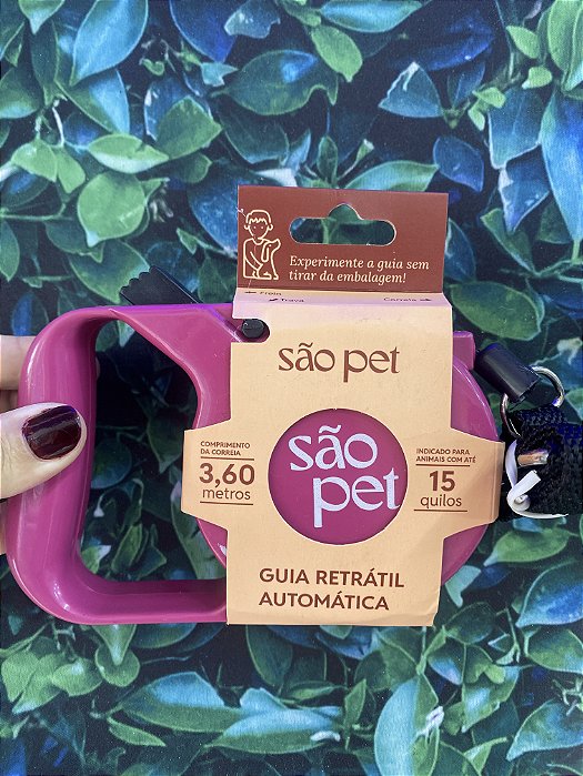 GUIA RETRATIL AUTOMATICA 3,60M RS 15 KG