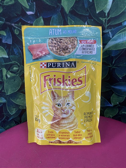 Sachê Friskies Gatos Atum ao Molho 85g