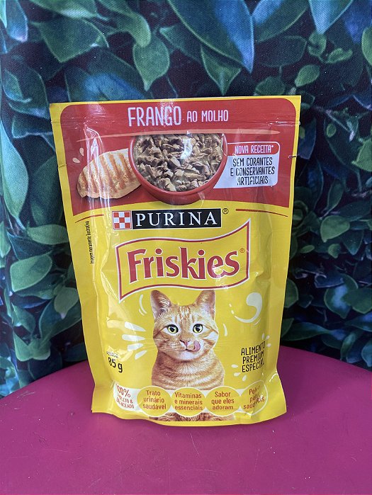 Sachê Friskies Gatos Frango ao Molho 85g