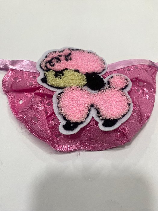 Gargantilha Poo Rosa 1un