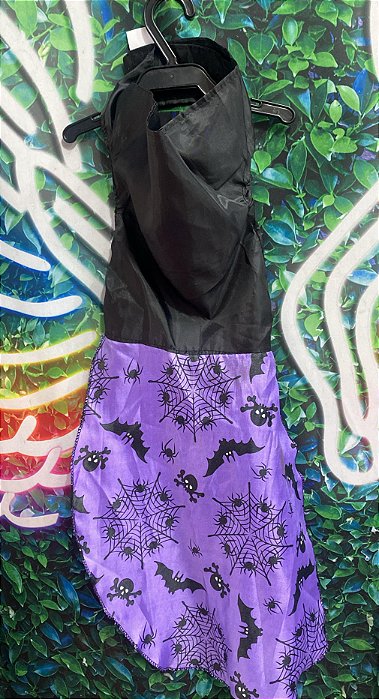Roupa Vestido Halloween Lílas G
