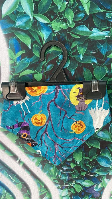 Bandana Halloween Azul M