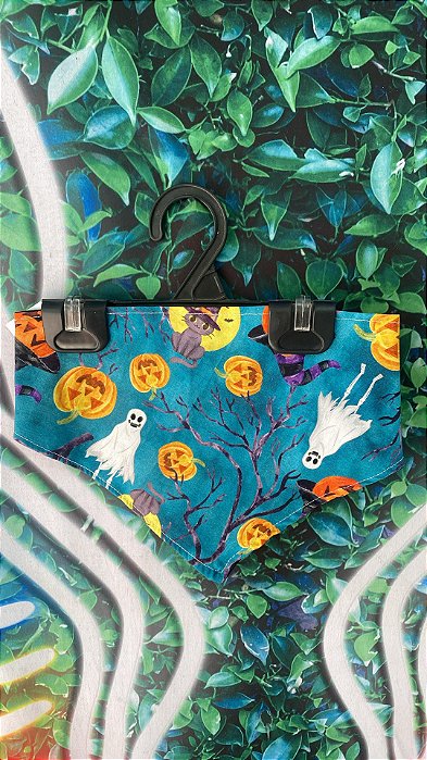 Bandana Halloween Azul G