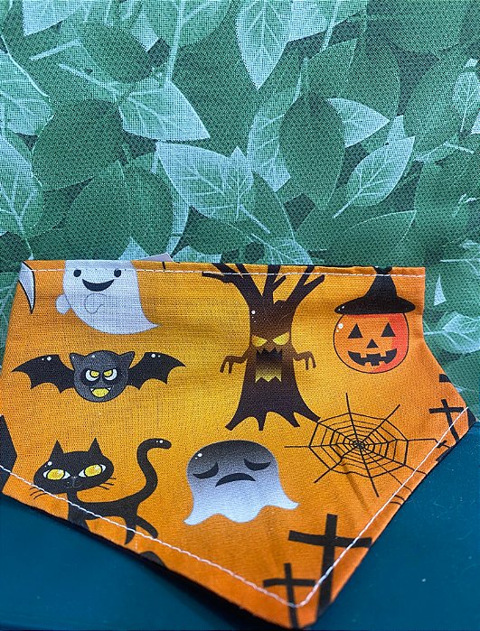 Bandana Halloween Laranja P