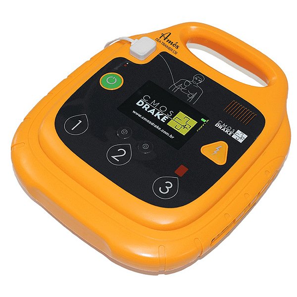 Desfibrilador Externo Automático (DEA) para treinamento Amós Cmos Drake