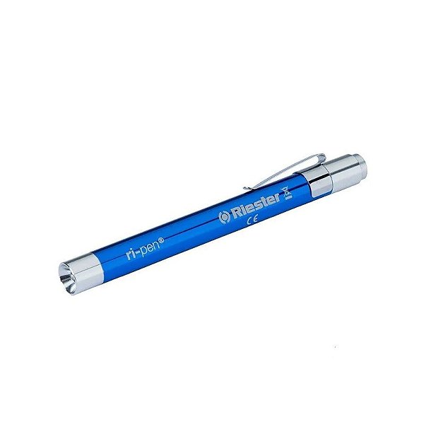 Lanterna caneta clínica importada ri-pen® Riester - Azul