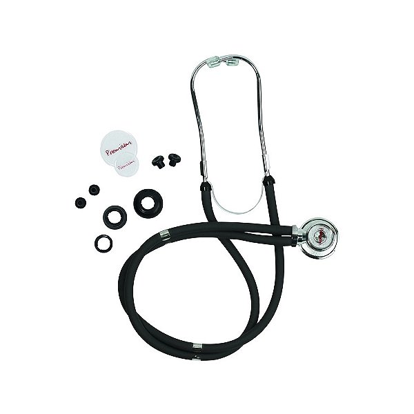 Estetoscópio Rappaport Premium - Preto